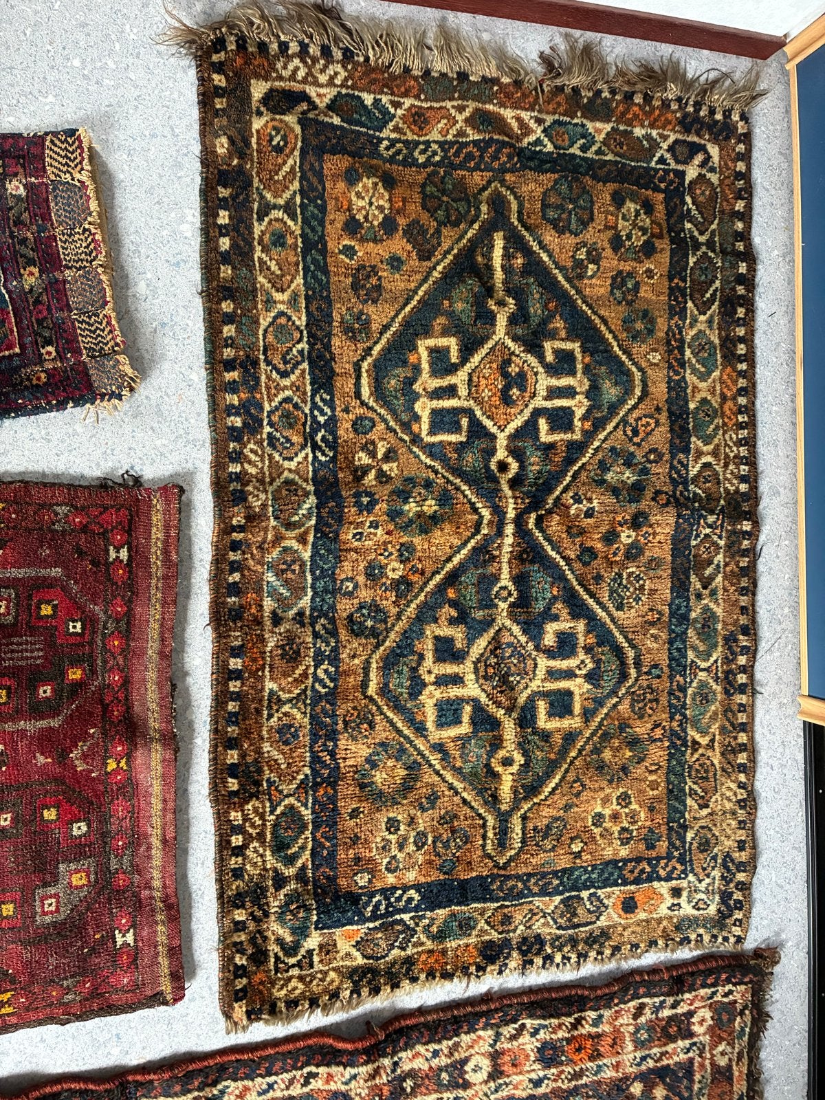 Vintage Perzische Tapijten en Kelims -, Ophalen, Gebruikt, 100 tot 150 cm, Bruin
