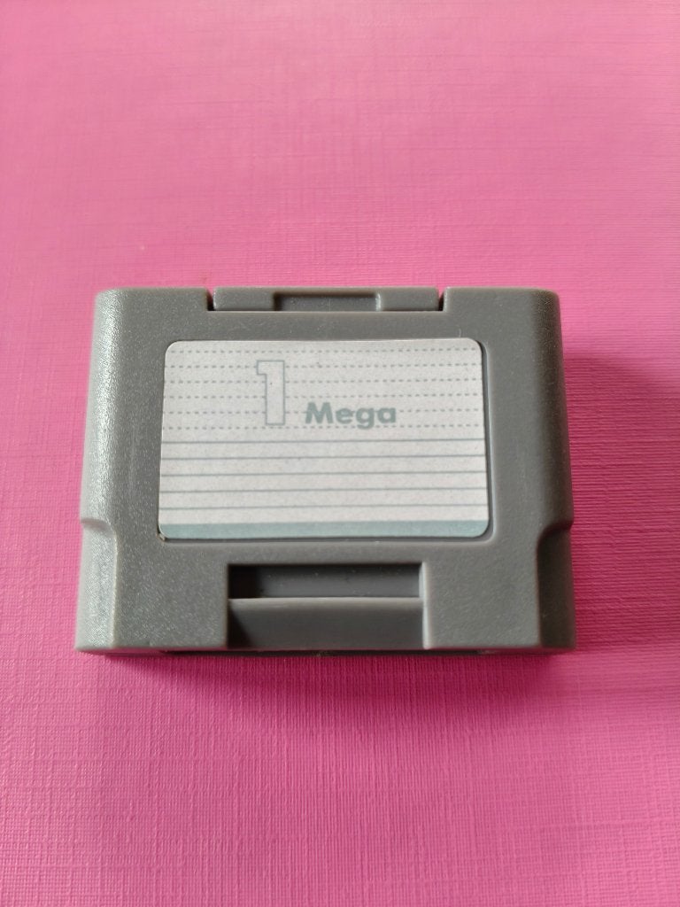 Nintendo 64 1 Mega Memory Card N64 - nieuw, Spelcomputers en Games, Games | Nintendo 64, Overige genres, 1 speler, Nieuw, Ophalen of Verzenden