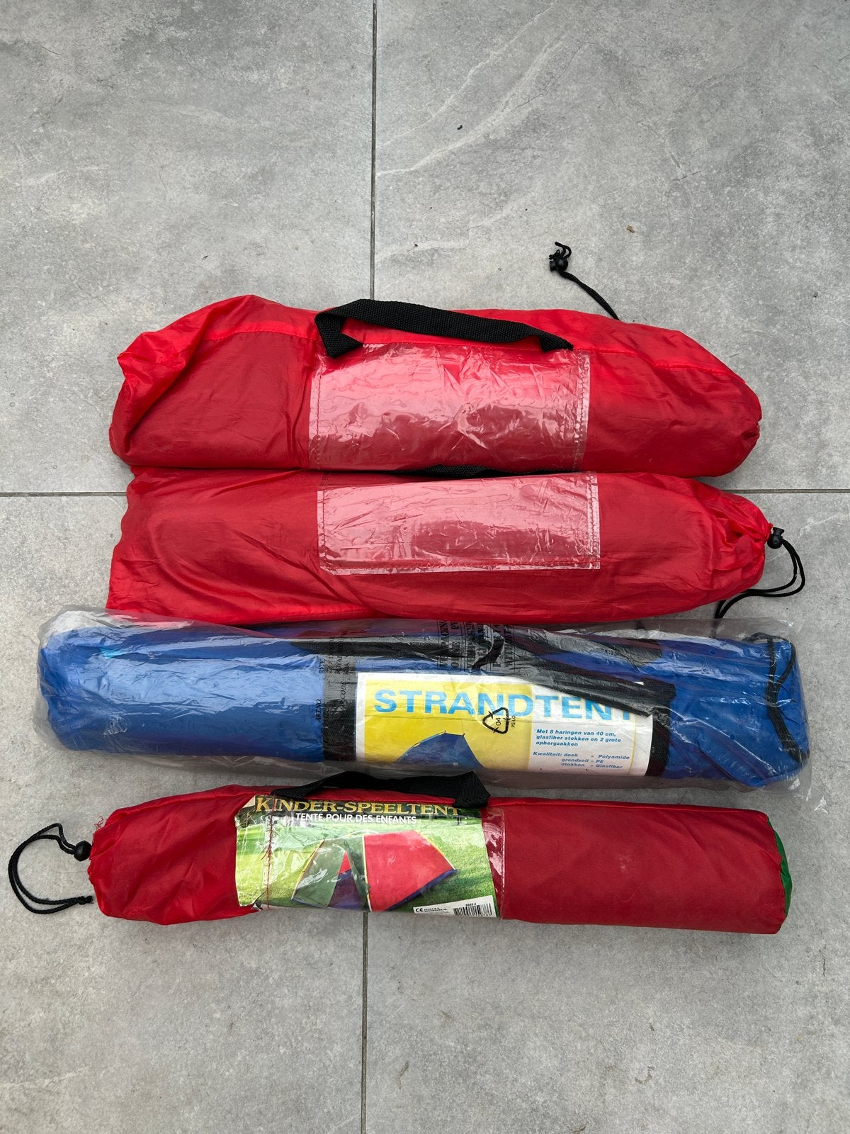 Diverse nieuwe strandtenten en kinderspeeltent, Ophalen of Verzenden, Nieuw, Tot en met 2