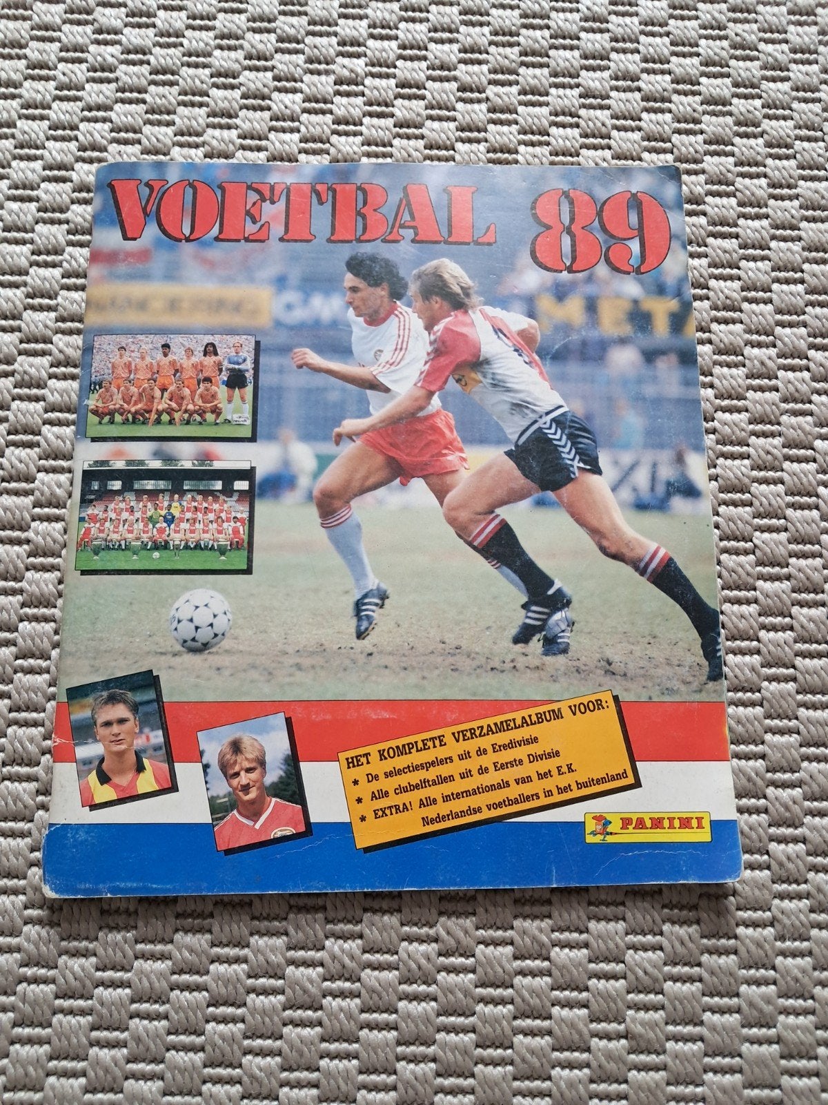 Panini Voetbal 89 Compleet Album, Ophalen of Verzenden, Gebruikt, Poster, Plaatje of Sticker