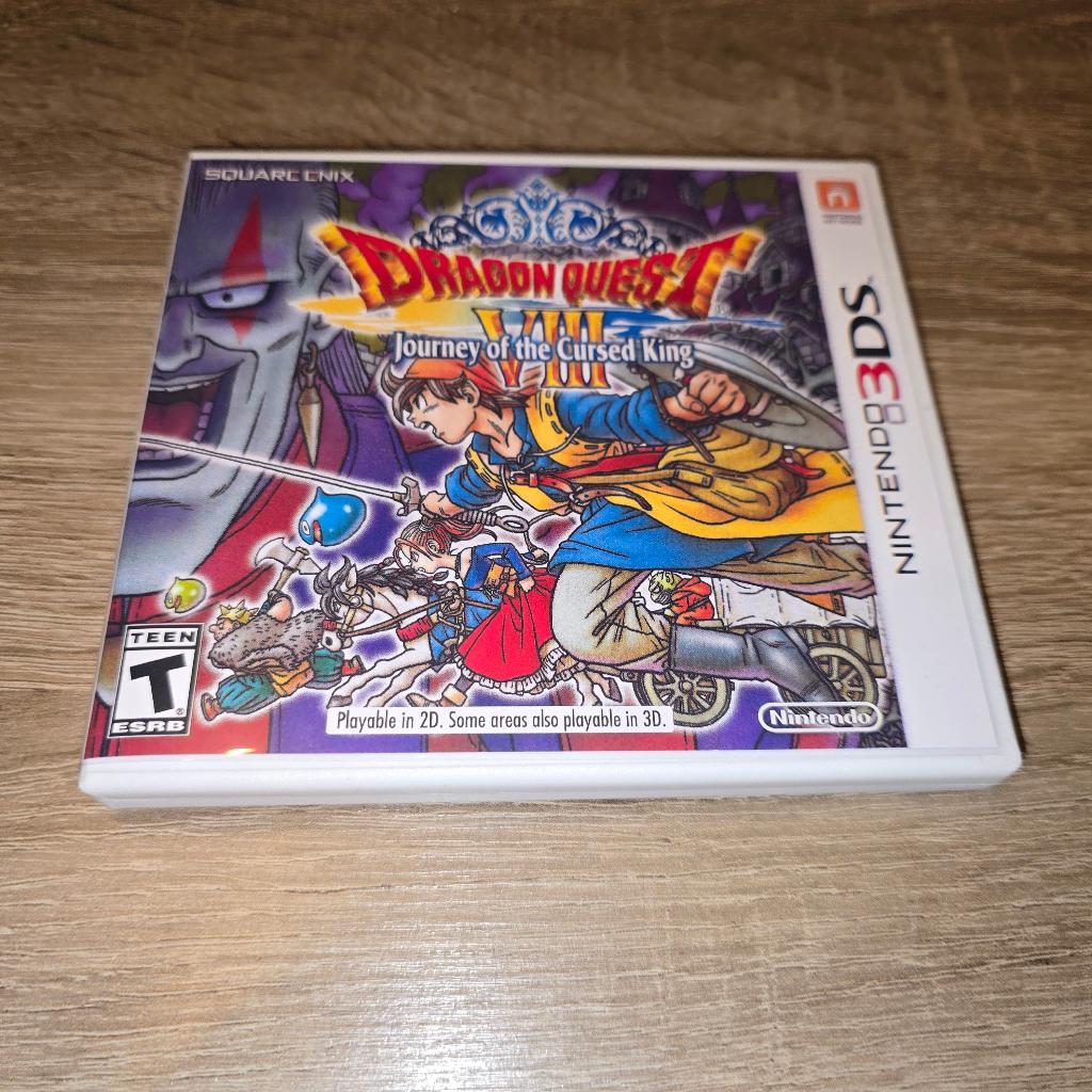 Dragon Quest VIII 3DS Game Case, 1 speler, Ophalen of Verzenden, Zo goed als nieuw, Role Playing Game (Rpg)