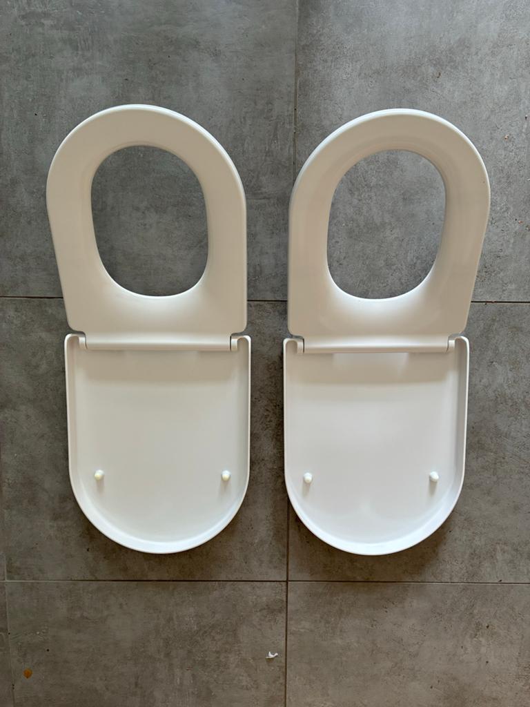 2x Tiger Toiletbril met Softclose, Ophalen of Verzenden, Zo goed als nieuw, Toilet