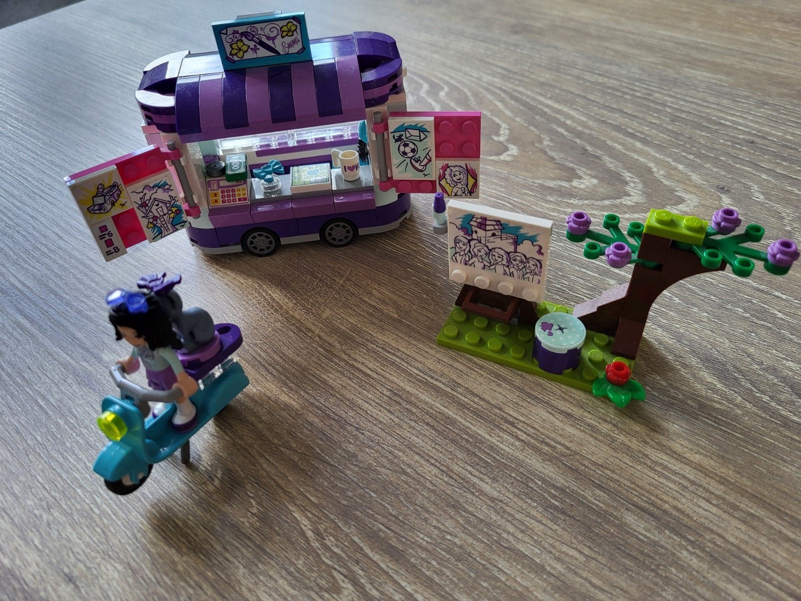 Lego Friends Emma's kunstkraam 41332, Lego, Friends, Ophalen of Verzenden, Zo goed als nieuw