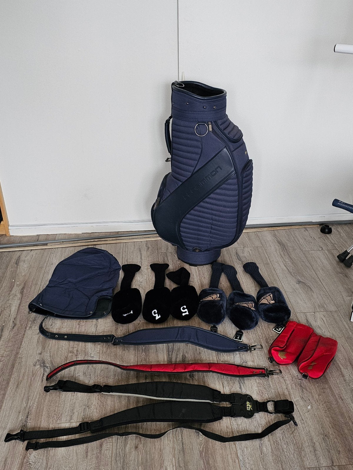 Prosimmon golftas met hoezen en draagriemen, Ophalen, Gebruikt, Tas, Overige merken