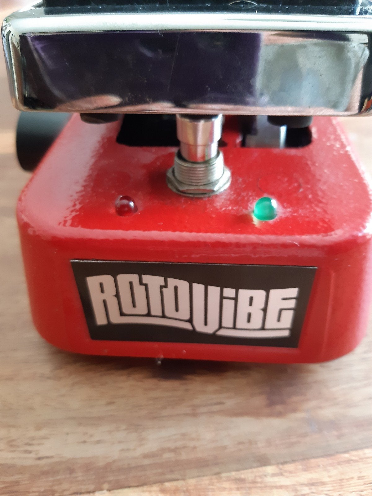Jim Dunlop Rotovibe JH-4S Wah Wah/Chorus/Vibrato Pedaal, Muziek en Instrumenten, Effecten, Ophalen of Verzenden, Gebruikt, Chorus