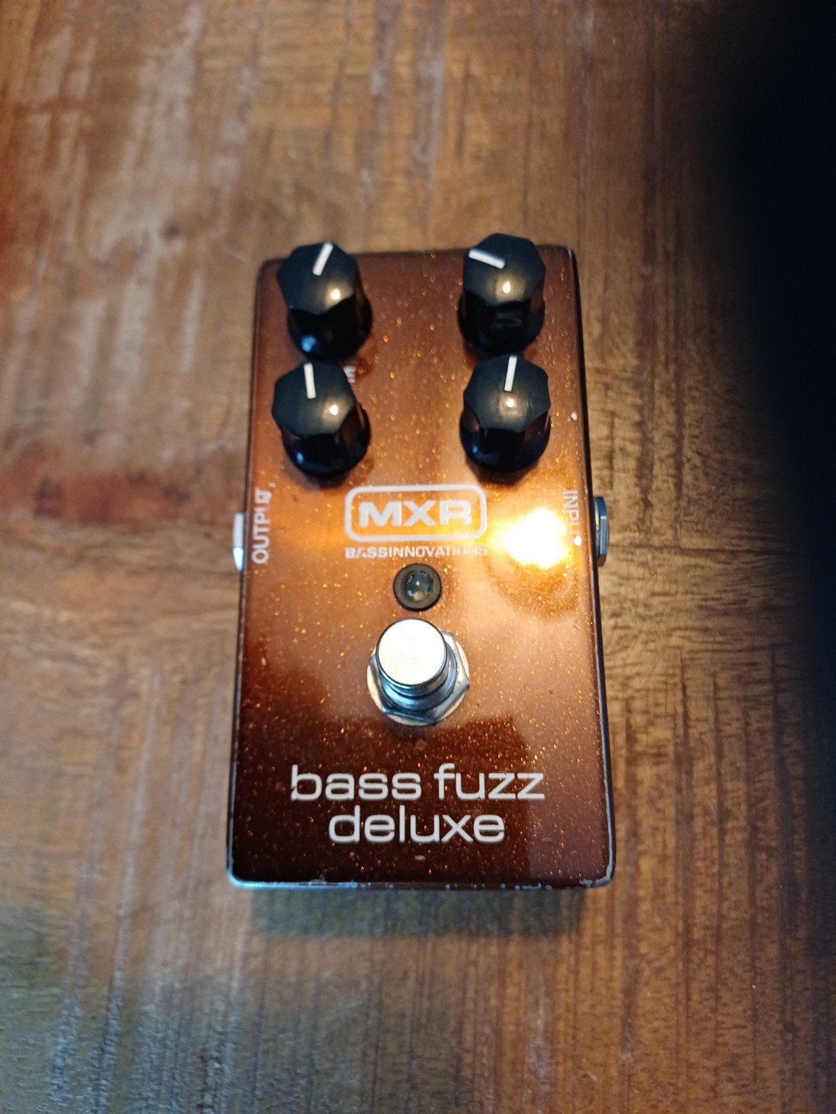 MXR Bass Fuzz Deluxe M84 effectpedaal, Ophalen of Verzenden, Zo goed als nieuw, Distortion, Overdrive of Fuzz