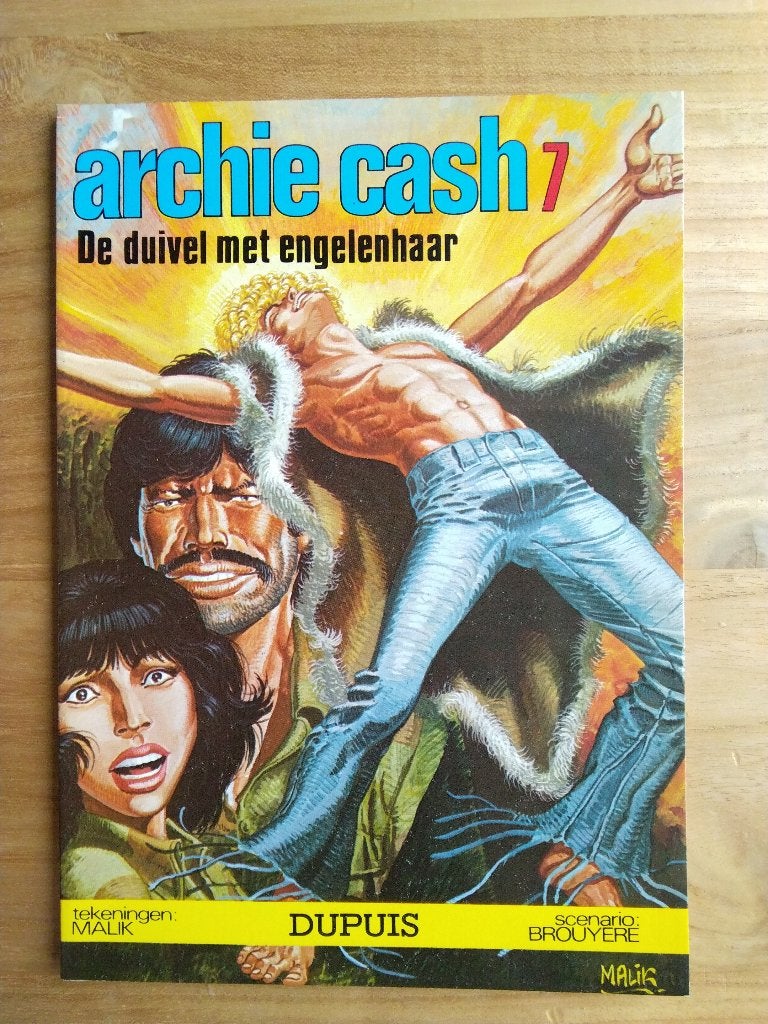 Archie Cash -7- De duivel met engelenhaar, Eén stripboek, Ophalen of Verzenden, Gelezen