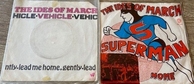 FrankIfield/BrianHyland/TabHunter/IdleRace/IdesOfMarch/Ignac, Cd's en Dvd's, Ophalen of Verzenden, Zo goed als nieuw, 7 inch, Pop