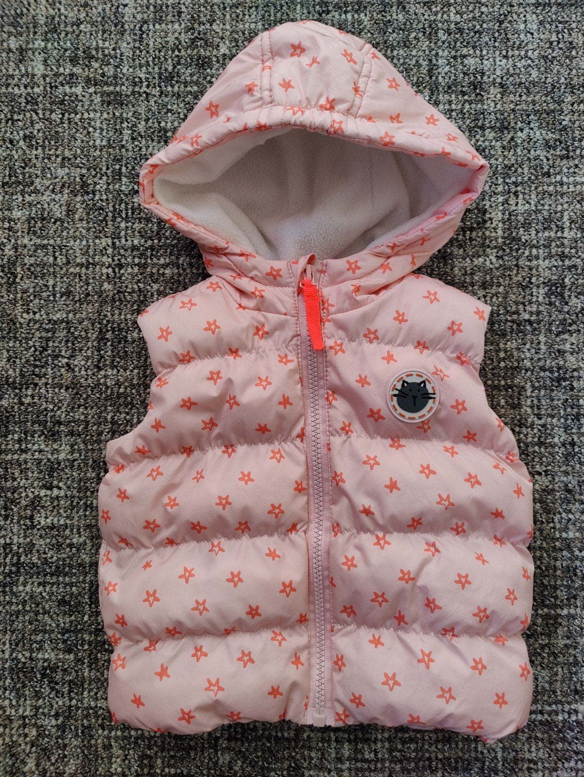Hema bodywarmer meisje - maat 86, Kinderen en Baby's, Meisje, Ophalen of Verzenden, Zo goed als nieuw, Jasje