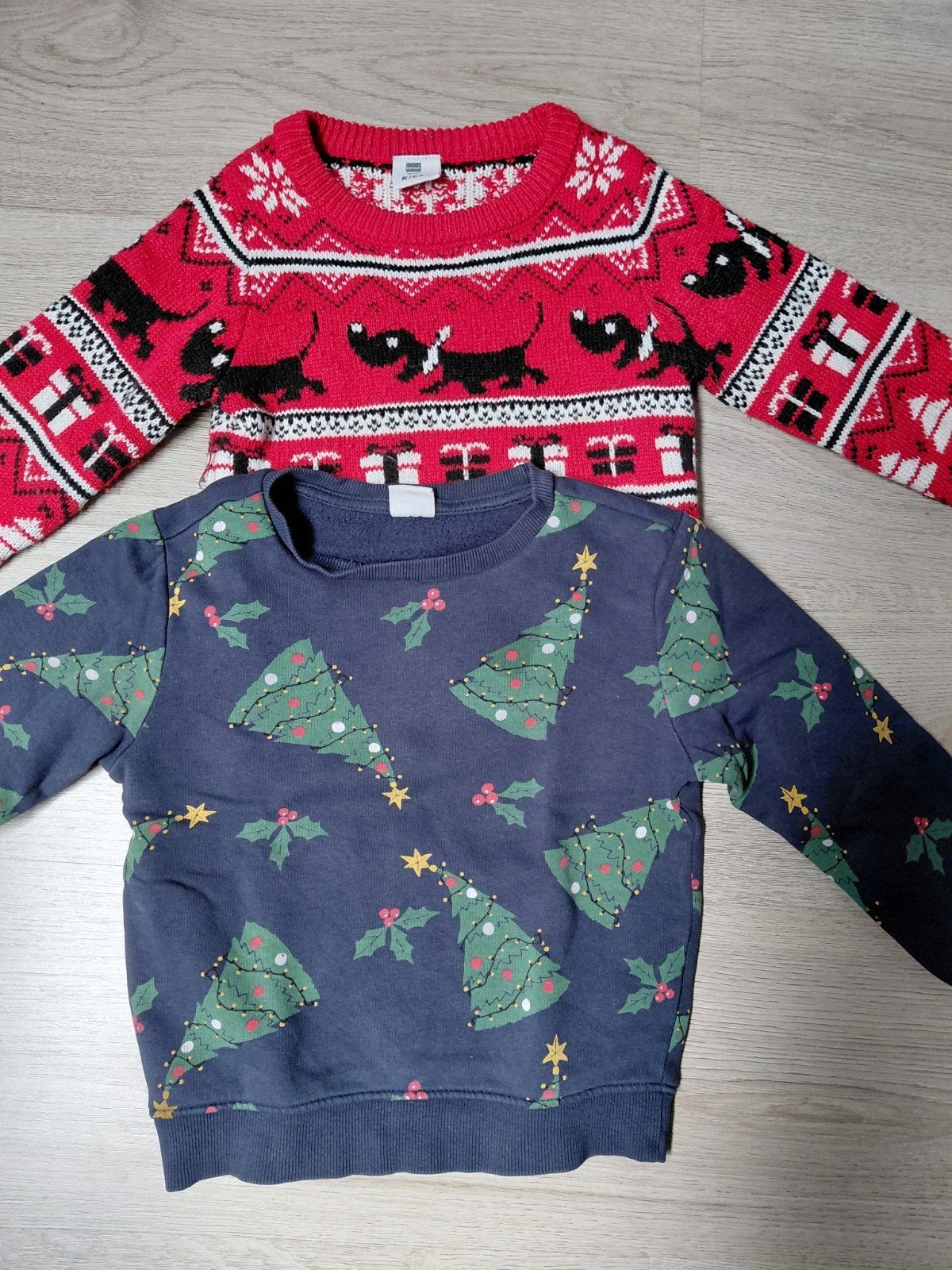 2 Kersttruien Hema maat 98-104, Ophalen of Verzenden, Meisje, Jurk of Rok