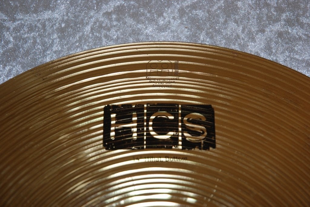 Meinl HCS hihat bottom 1098gr 14 inch  <26260467>, Muziek en Instrumenten, Gebruikt, ., Drums of Percussie, Ophalen of Verzenden