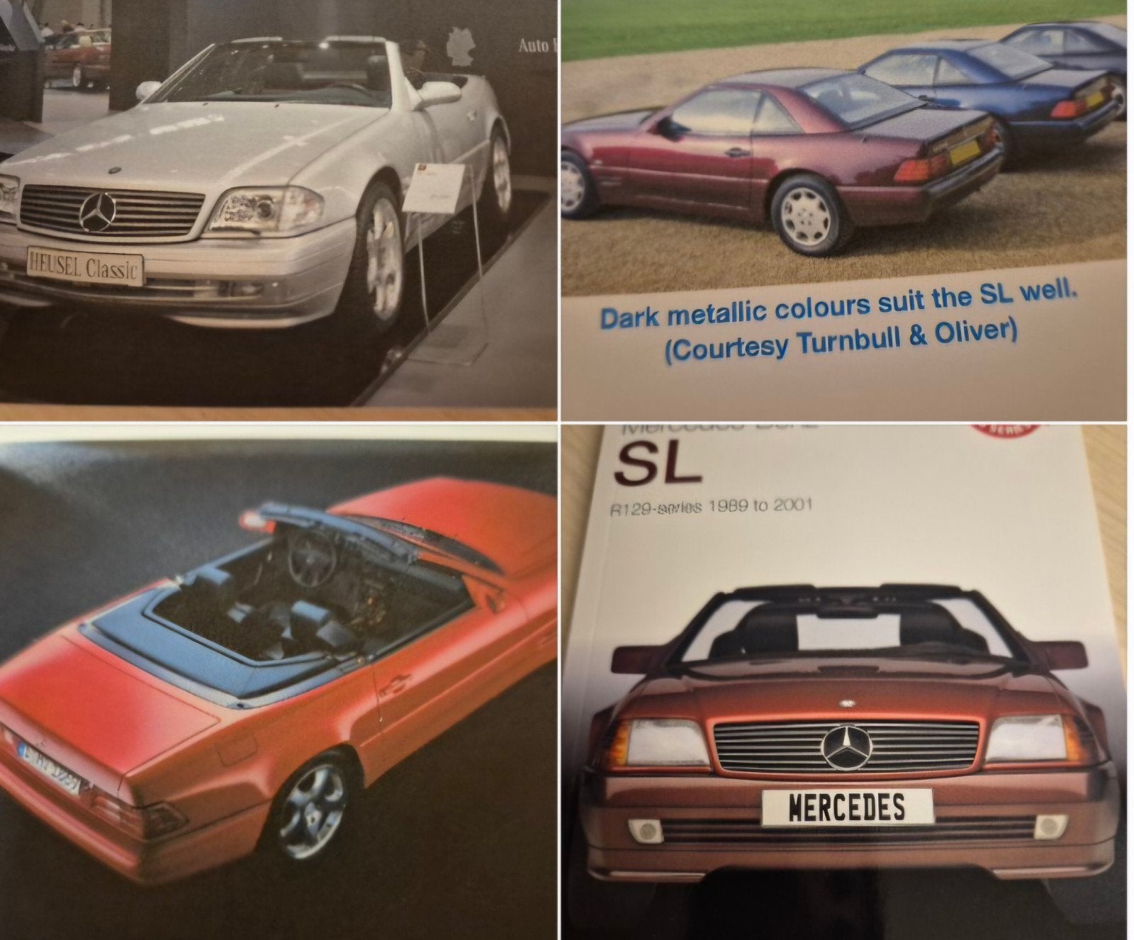 Boek Mercedes SL R129 CABRIO 600SL V12 AMG SL73 SL55 AMG 280, Ophalen of Verzenden