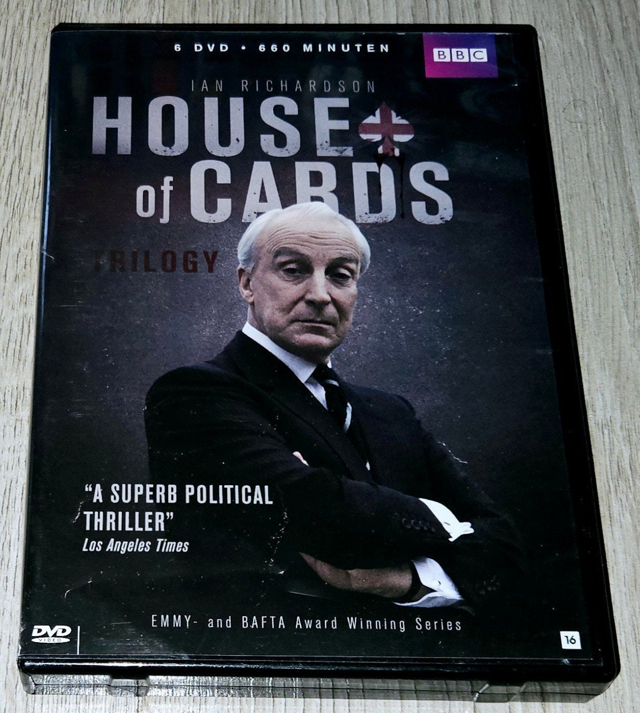 House of Cards Trilogy (BBC) - Complete Serie DVD, Vanaf 16 jaar, Nederlands, Drama, Ophalen of Verzenden