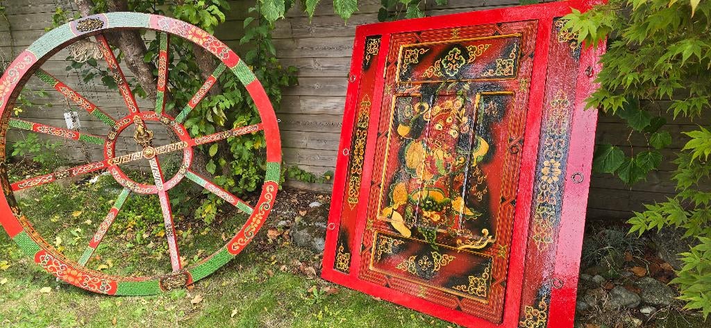 Mongoolse yurt of ger, Caravans en Kamperen, Tenten, tot en met 4, Zo goed als nieuw, Ophalen