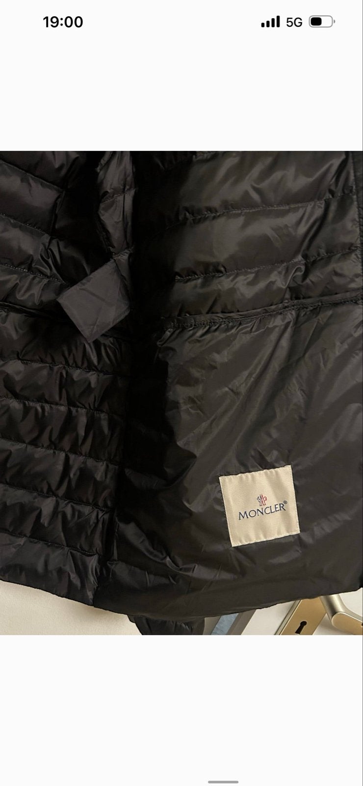 Nieuwe Moncler tussenjas maat L, Ophalen of Verzenden, Nieuw, Maat 42/44 (L), Zwart