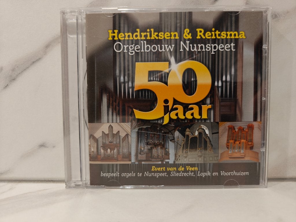 orgelcd Evert van de Veen bespeelt 4 Hendriksen & Reitsma-, Ophalen of Verzenden, Gebruikt, Overige genres