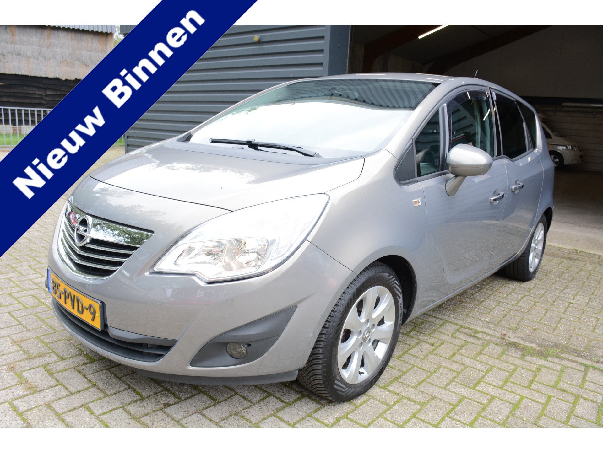 Opel Meriva 1.4 Turbo|Cosmo|Airco|Clima|Cruise|Trekhaak|LM, Auto's, Voorwielaandrijving, Euro 5, 15 km/l, Gebruikt