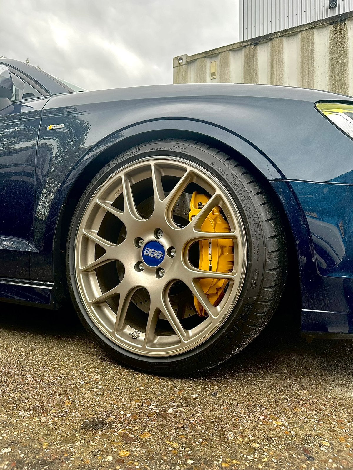 BBS CH-R 19 inch ET48 5x112 57.1 Weissgold, Auto-onderdelen, Banden en Velgen, Velg(en), Nieuw, Personenwagen, Ophalen