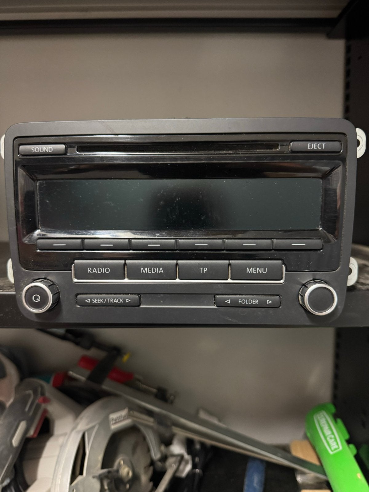 Volkswagen RCD 310 Radio CD-speler - VW-5M0 035 186 J, Ophalen of Verzenden, Gebruikt