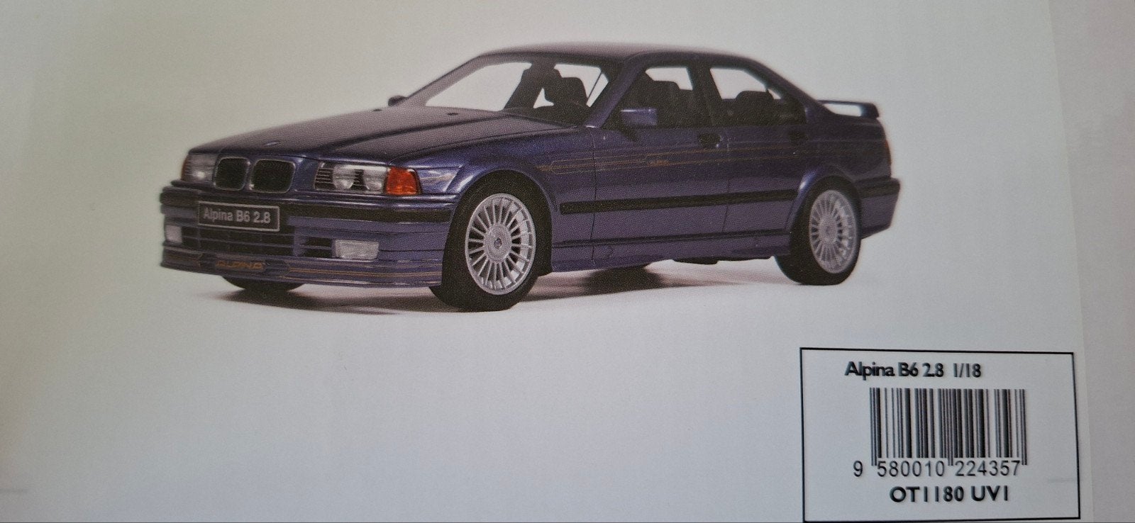 Bmw E36 Alpina B6 2.8 Otto-models 1:18, Hobby en Vrije tijd, Ophalen of Verzenden, Nieuw, Auto, OttOMobile