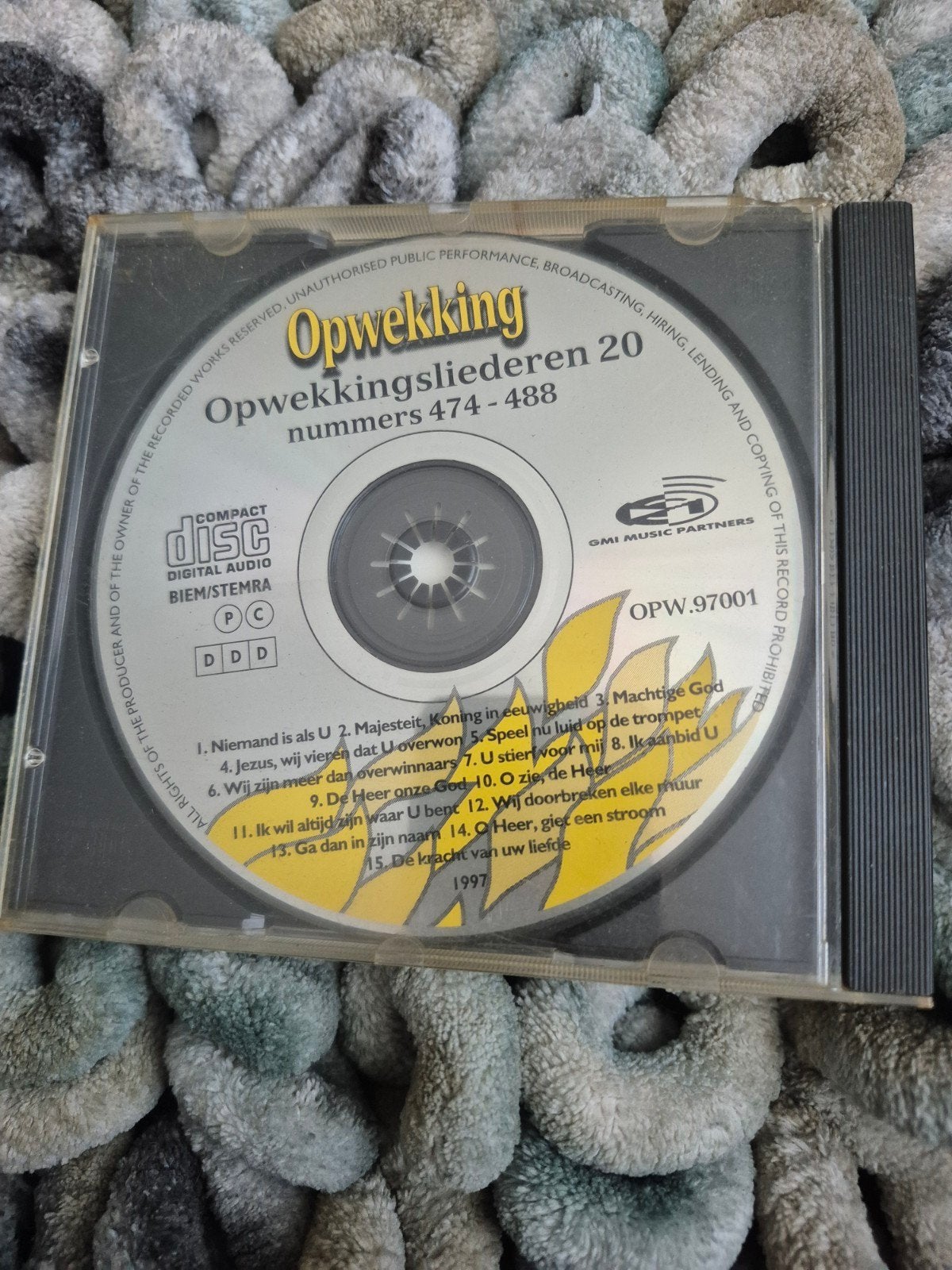 Opwekkingsliederen 20 - Nummers 474-488 (CD), Ophalen of Verzenden, Zo goed als nieuw, Geestelijke liederen, Album