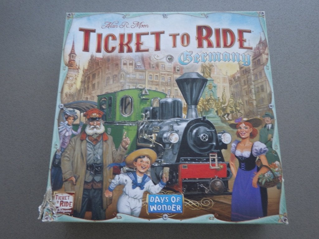 ticket to ride germany, Ophalen, Zo goed als nieuw