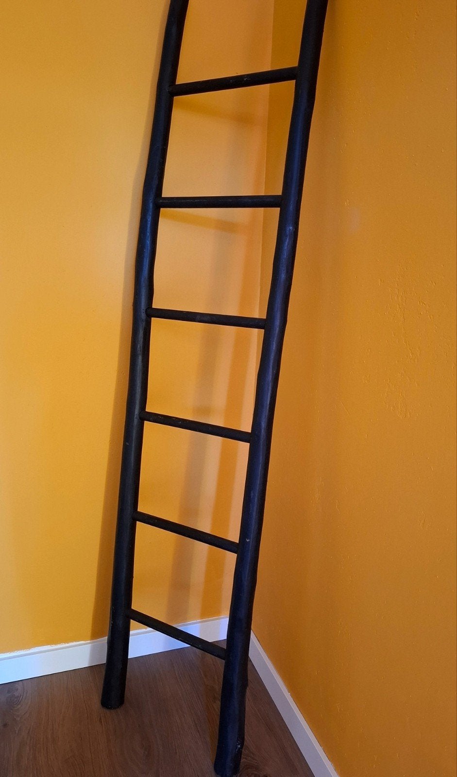 Deco ladder, Huis en Inrichting, Ophalen, Hout, Landelijk, Gebruikt