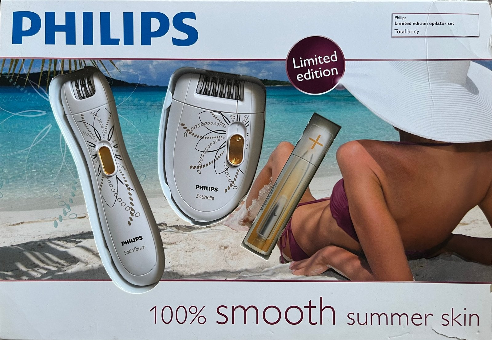 Philips Limited Edition Epilator Set - 100% gladde huid, Verzenden, Nieuw, Scheren en Epileren