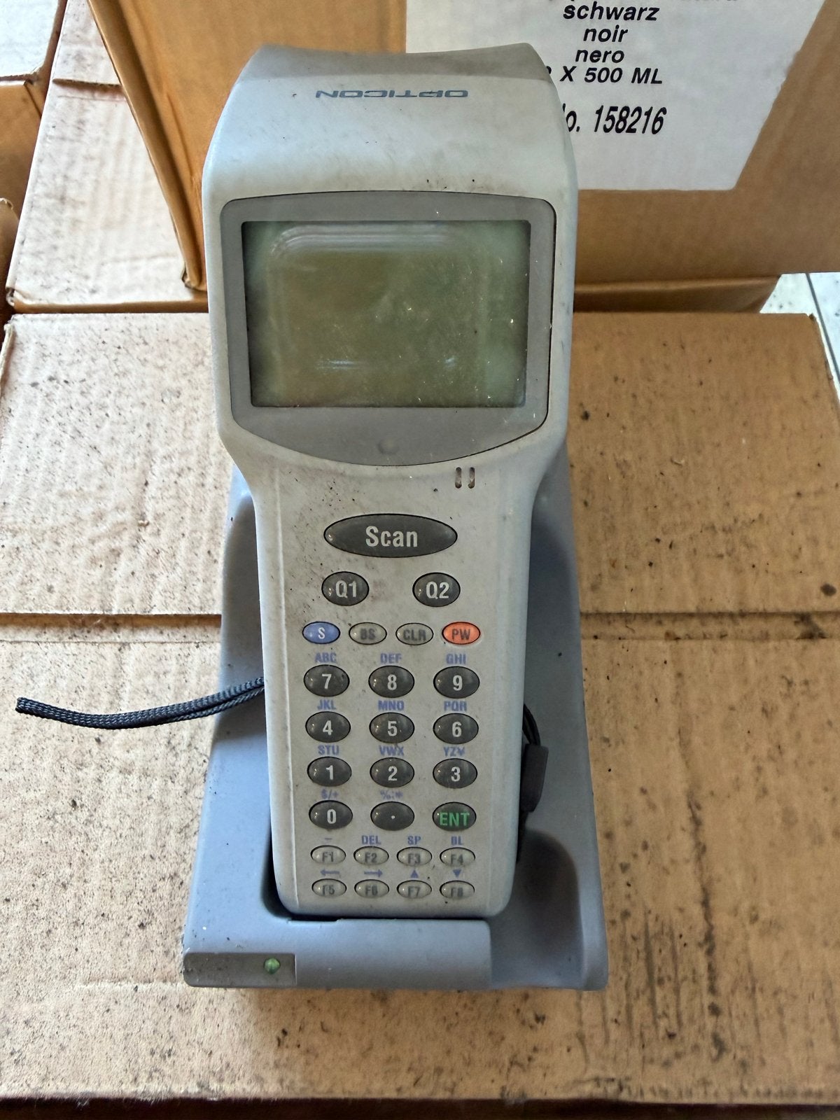 Opticon PHL-2700-80 Barcodescanner met Cradle, Computers en Software, Ophalen, Gebruikt, Overige typen