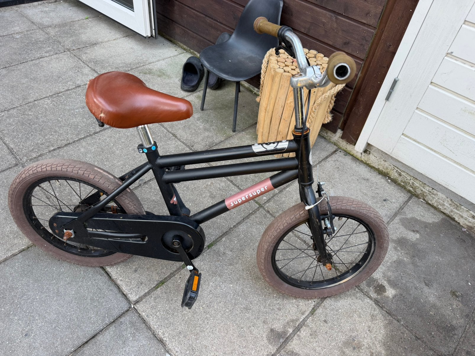 Jongens fiets, Ophalen, Zo goed als nieuw, Staal, 16 tot 20 inch
