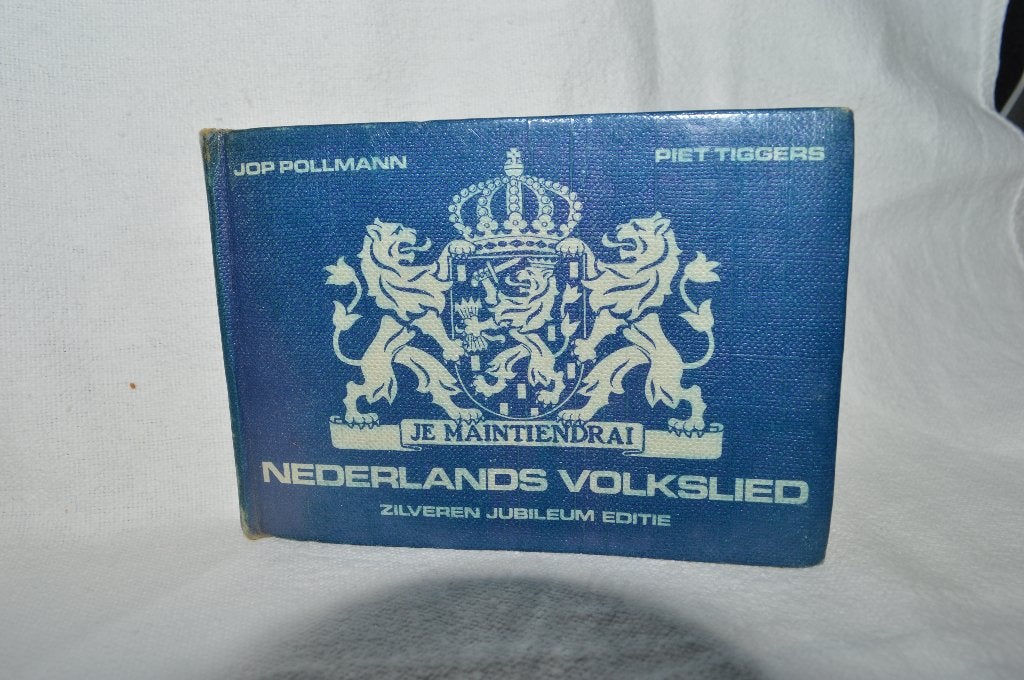 boekje Nederlands volkslied, tekstuitgave   Jop Pollmann, Gebruikt, Klassiek, Zang, Overige soorten