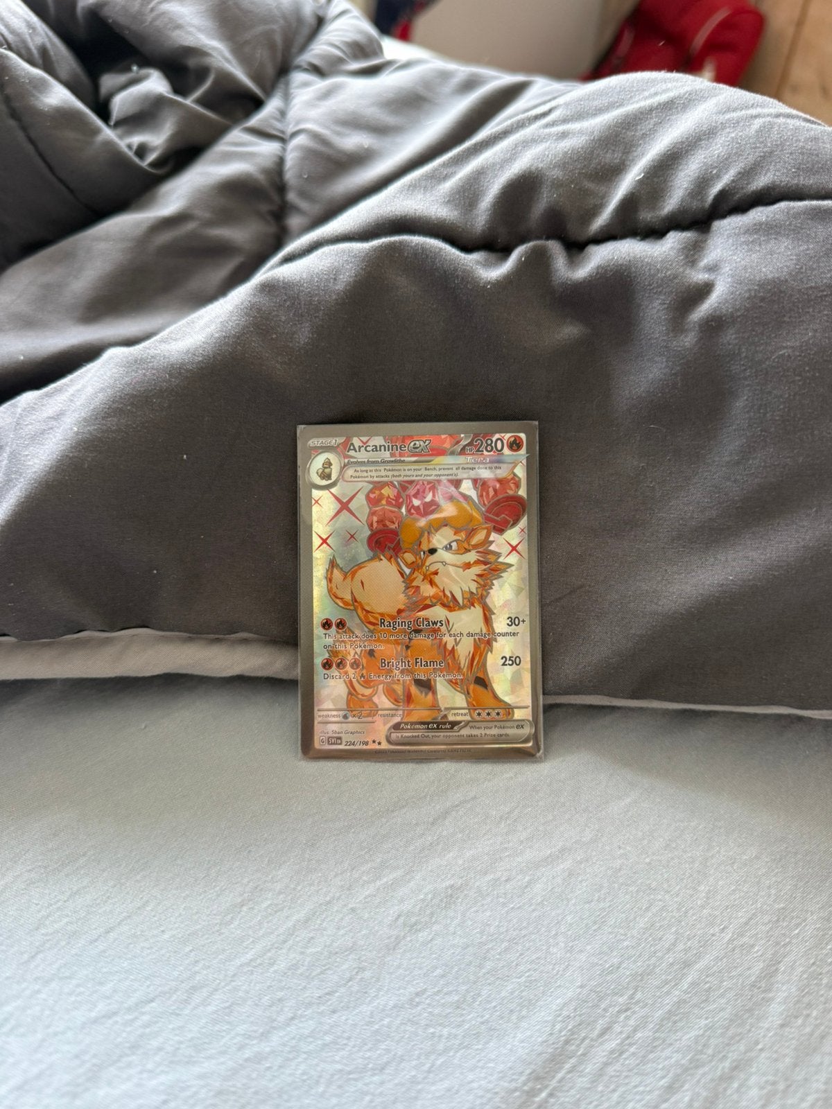 Arcanine EX 224/198, Verzenden, Zo goed als nieuw
