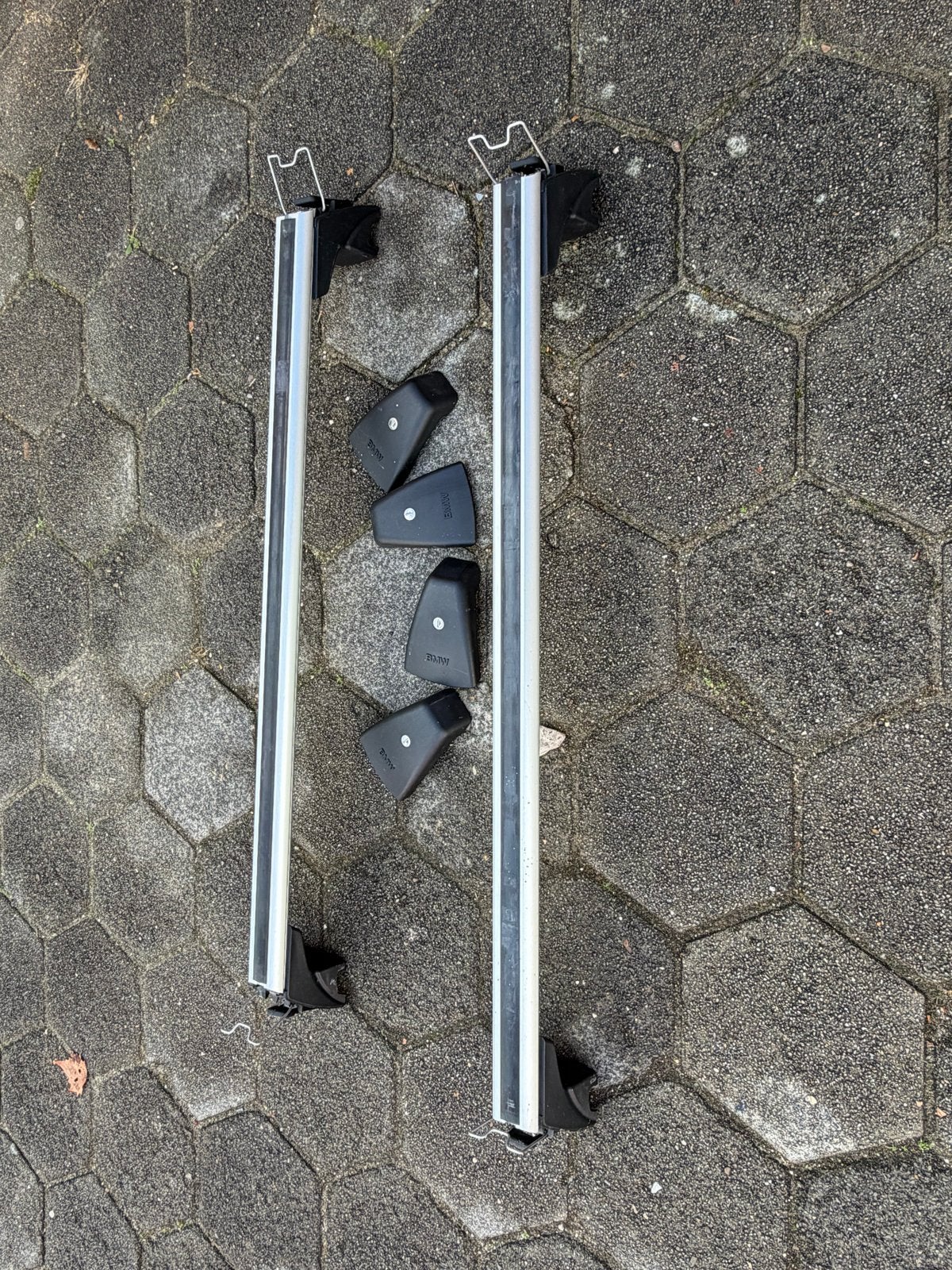 Originele BMW F11 dakdragers - Max 100 kg, Auto diversen, Ophalen, Gebruikt