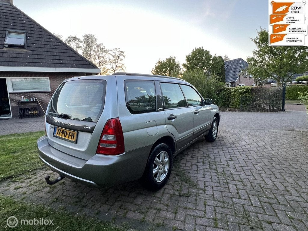 Nette Subaru Forester 2.0X 4wd Comfort Pack 2004 1e eigenaar, Auto's, Subaru, 1994 cc, 125 pk, Gebruikt, 4 cilinders