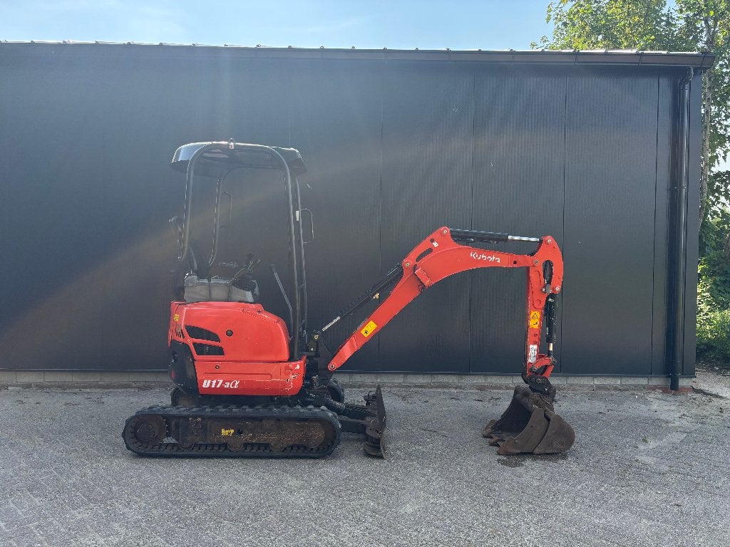 Kubota U17-3 Alpha (2014 & 2015) | Hitachi ZX19U (2015), Ophalen, Graafmachine