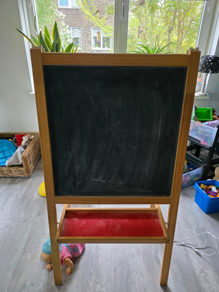 Krijtbord, Ophalen, Gebruikt