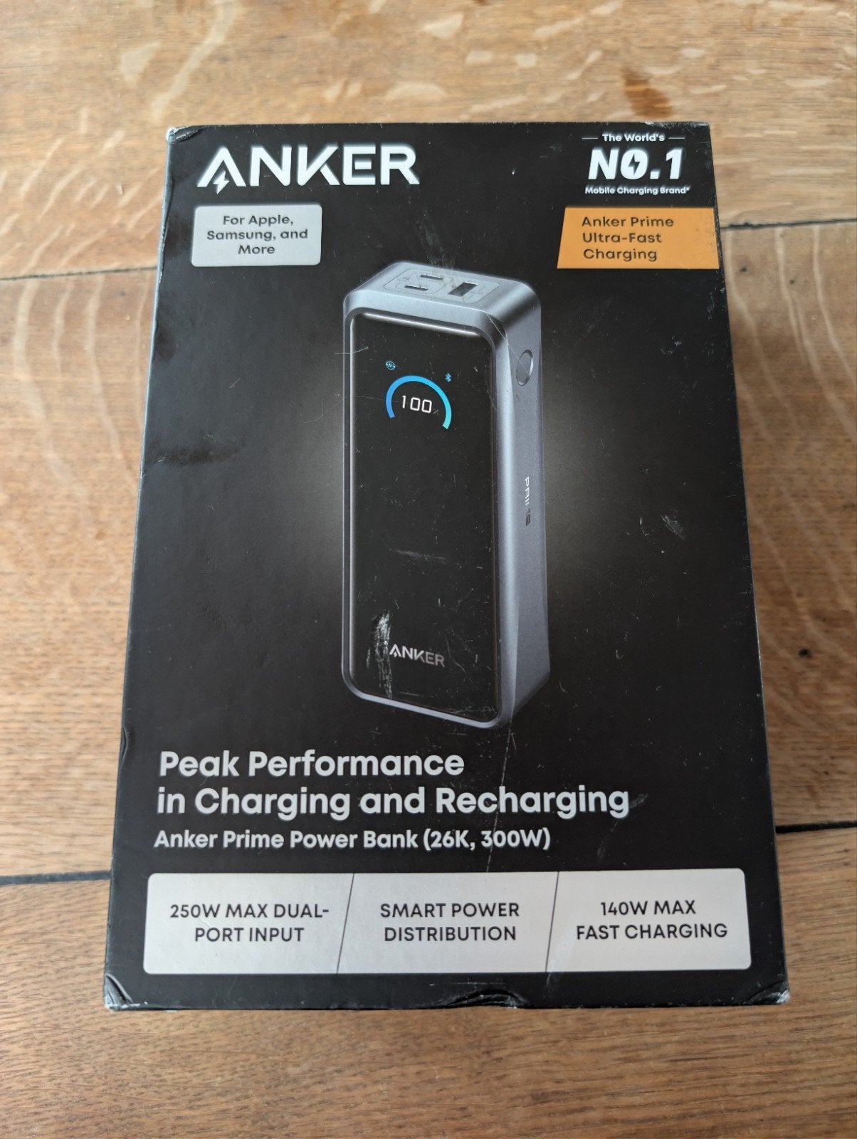 Anker Prime Power Bank (26K, 300W) - Nieuw in doos, Ophalen of Verzenden, Nieuw