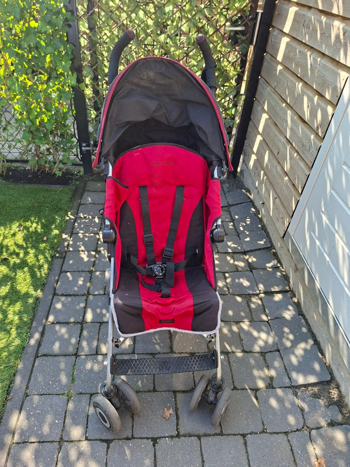 Maclaren Kinderwagen - Rood/Zwart, Ophalen, Gebruikt, Kinderwagen, Overige merken