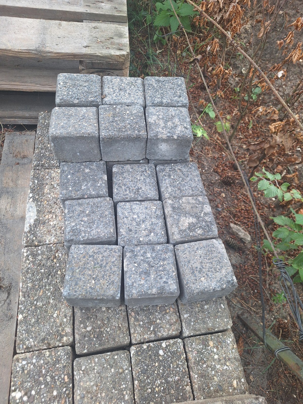 Halve klinkers, Ophalen, Gebruikt, Beton, Klinkers