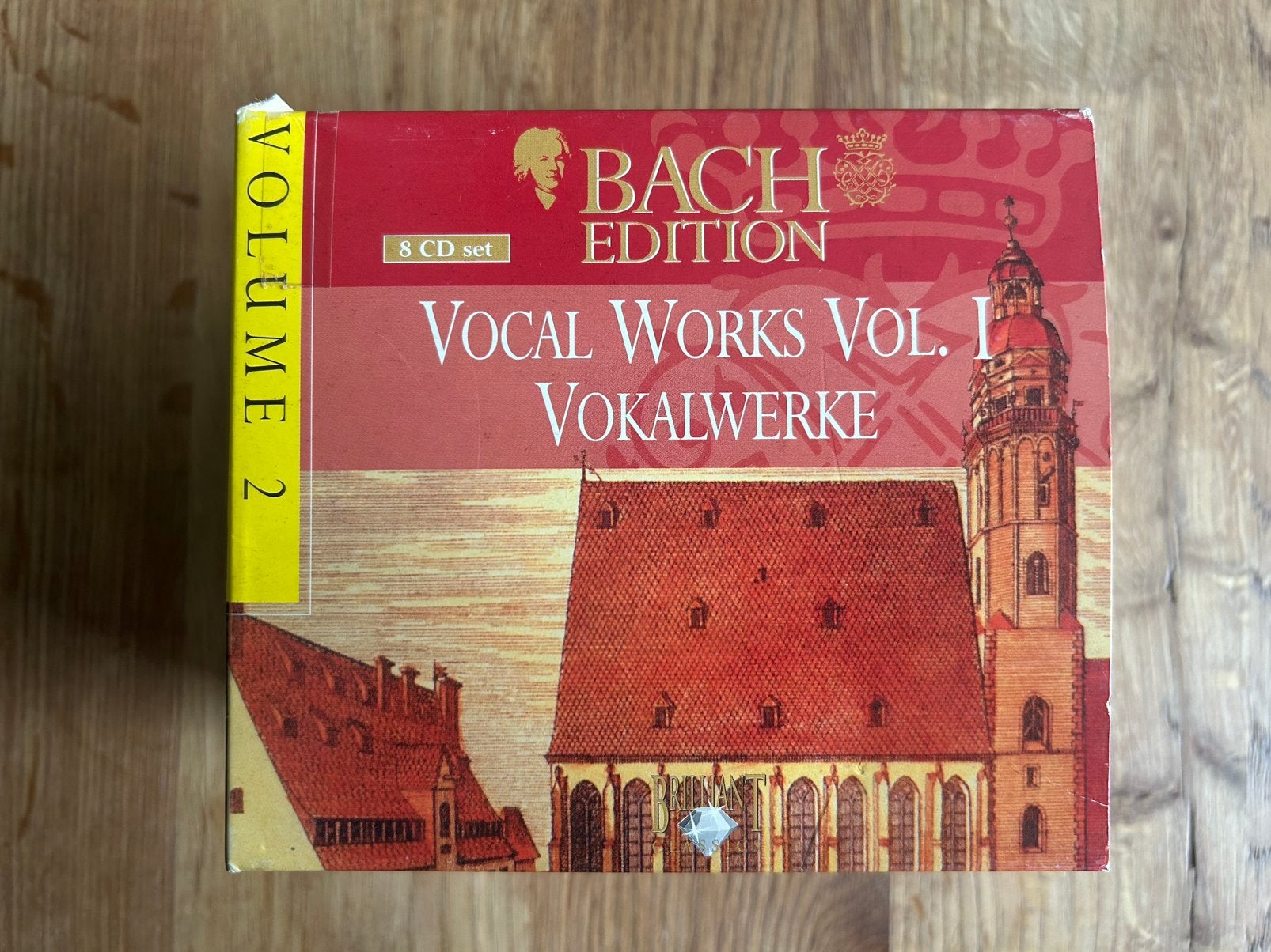 Bach edition, 8 cd box, volume 2, Cd's en Dvd's, Cd's | Klassiek, Ophalen of Verzenden, Zo goed als nieuw, Barok, Bach