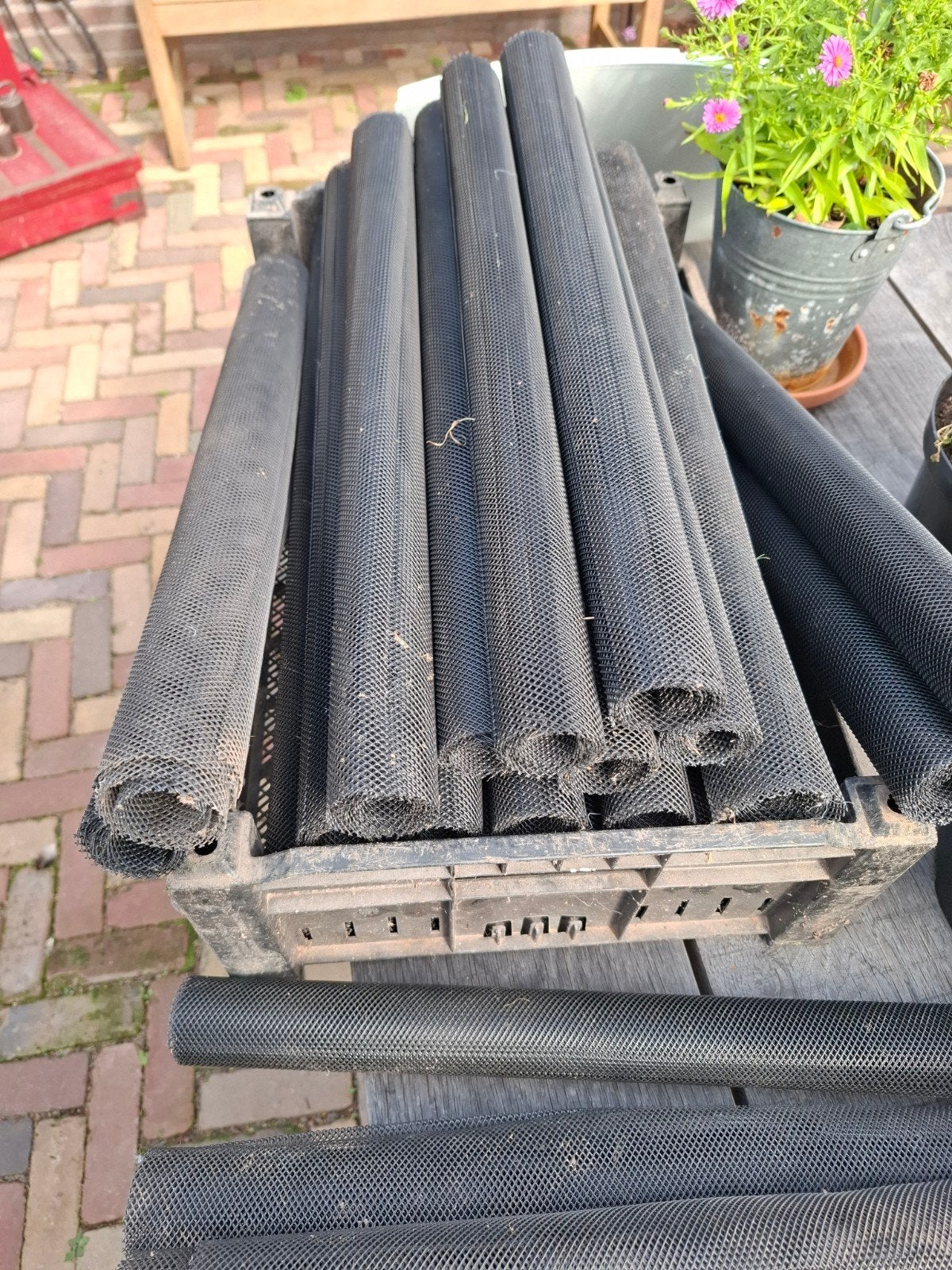 flexibele boomstam beveiliging, Tuin en Terras, Ophalen of Verzenden, Zo goed als nieuw, Minder dan 10 meter