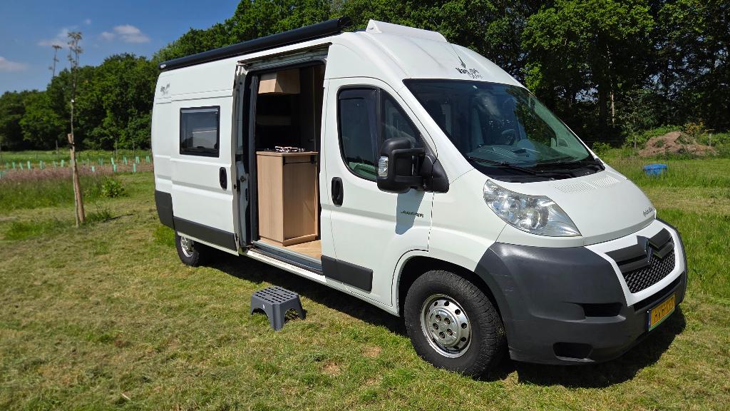 4 persoons buscamper met revisie motor | in prijs verlaagd!, Caravans en Kamperen, Campers, Overige merken, Chemisch toilet, Particulier