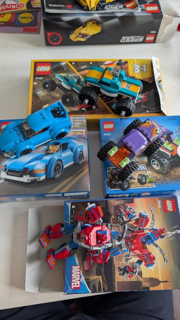 Lego verschillende voertuigen, Ophalen, Gebruikt, Lego