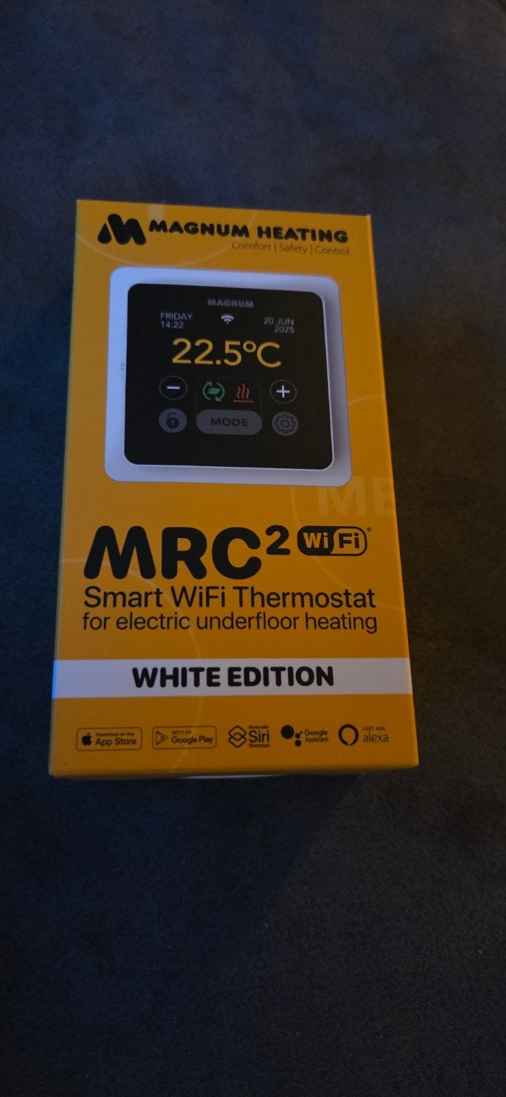 Magnum vloerverwarmings bediening, Thermostaat, Minder dan 30 cm, Nieuw, Minder dan 60 cm