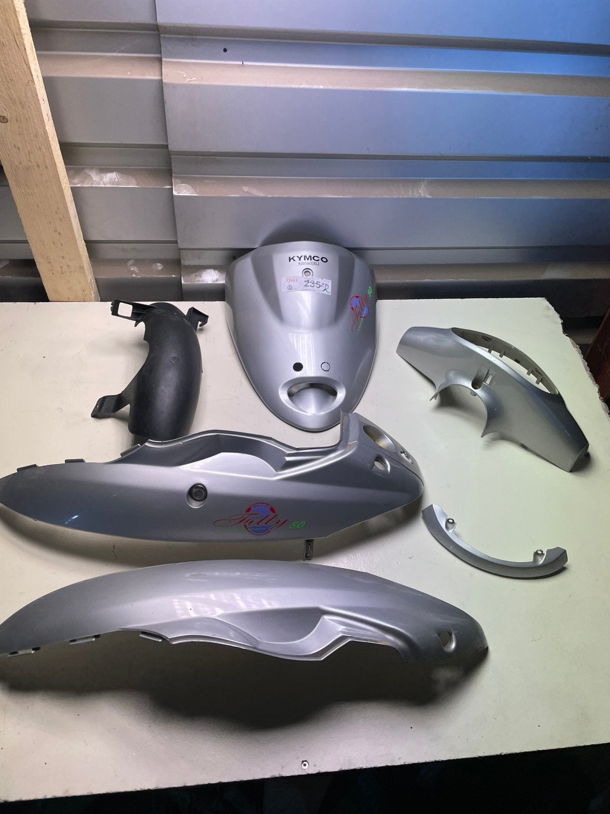 Kymco filly kappen set, Ophalen of Verzenden