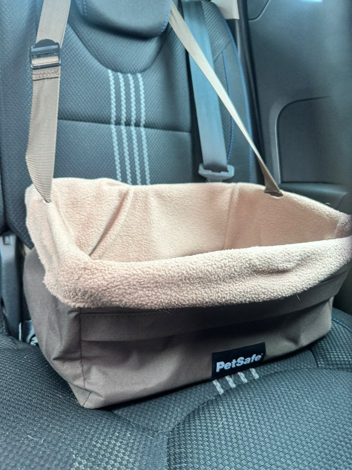 PetSafe Happy Ride Booster Seat – hondenautostoel, Ophalen of Verzenden, Gebruikt, Pluche