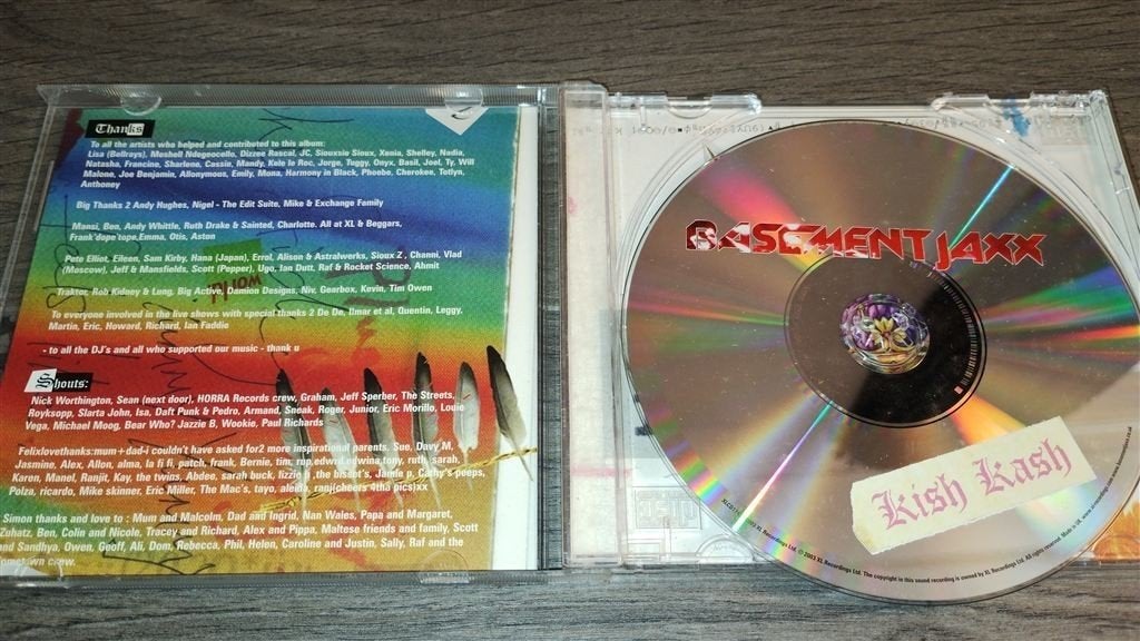 Basement Jaxx - Kish Kash, Ophalen of Verzenden, Zo goed als nieuw, Disco