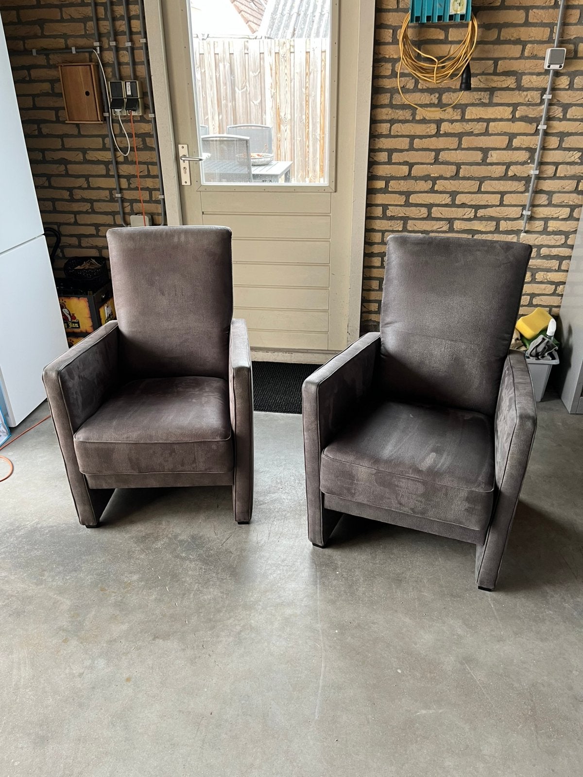 2x fauteuil amigo €100,00 als nieuw, Ophalen, Minder dan 75 cm, Zo goed als nieuw, Stof
