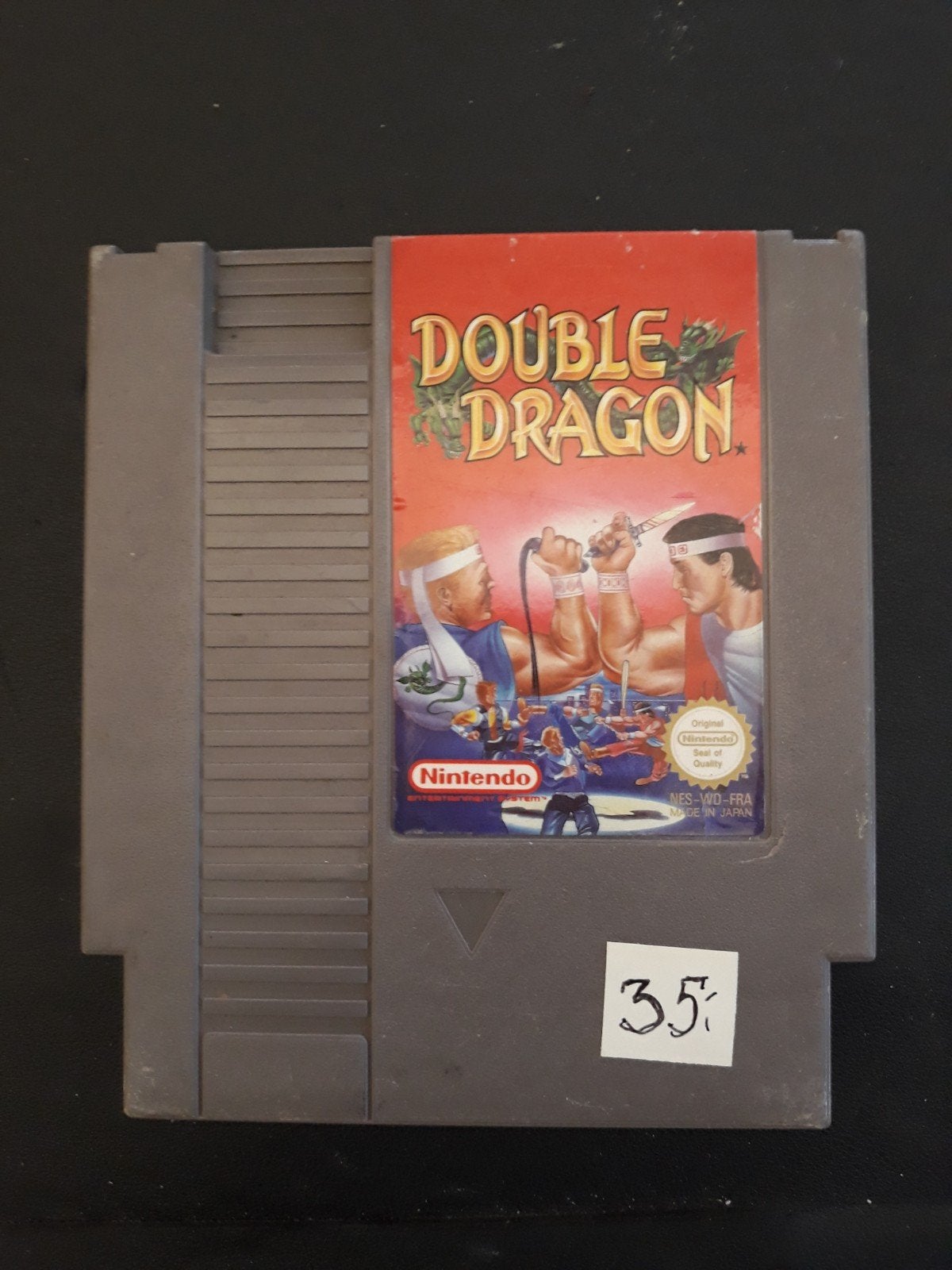 Double Dragon NES - Klassieke Beat 'em up, Gebruikt, Vechten, 2 spelers, Ophalen of Verzenden