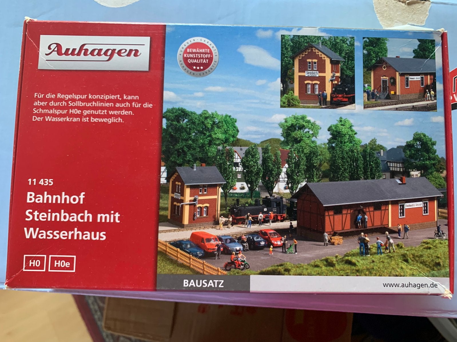 Auhagen Bahnhof Steinbach, Ophalen of Verzenden, Nieuw, Brug, Tunnel of Gebouw, Overige merken